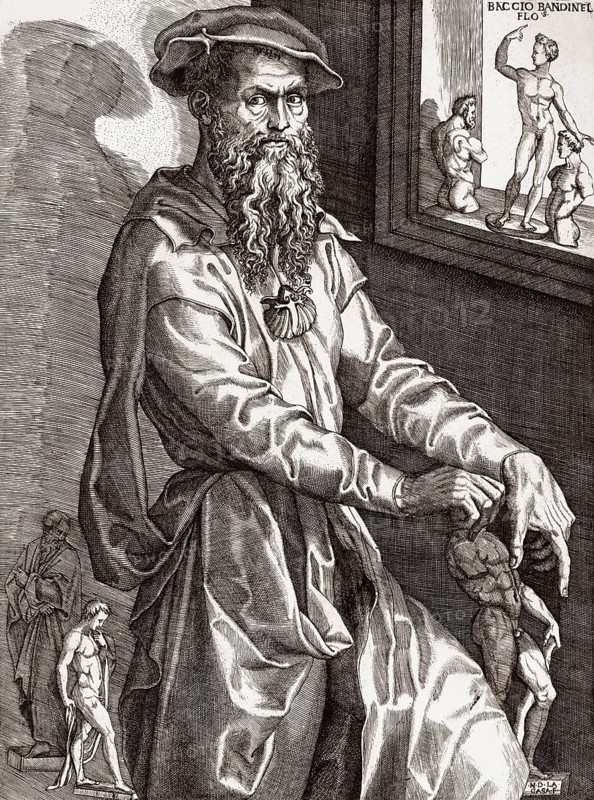 Baccio Bandinelli, 1493 –1560, Italian sculptor