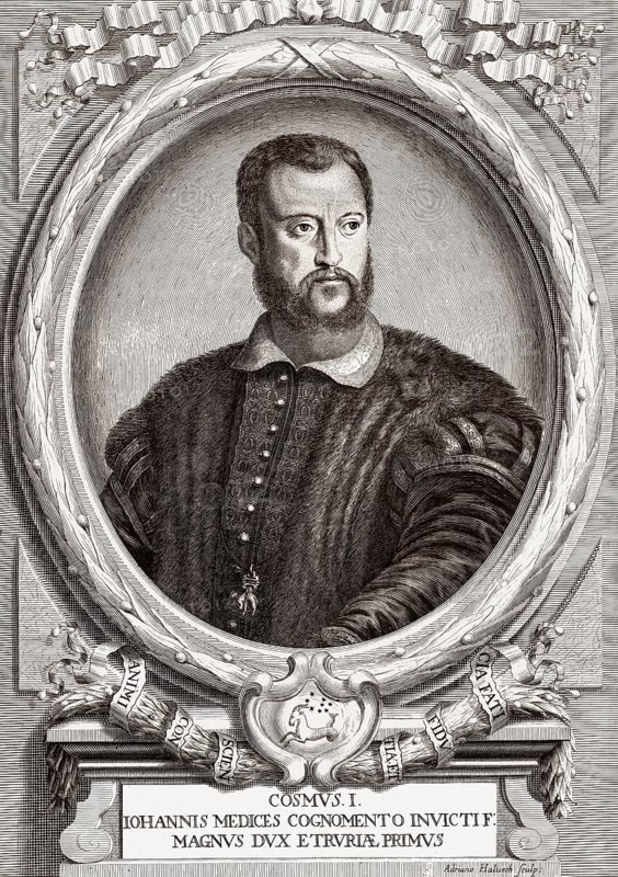 Cosimo I de' Medici, 1519 – 1574, Grand Duke of Tuscany