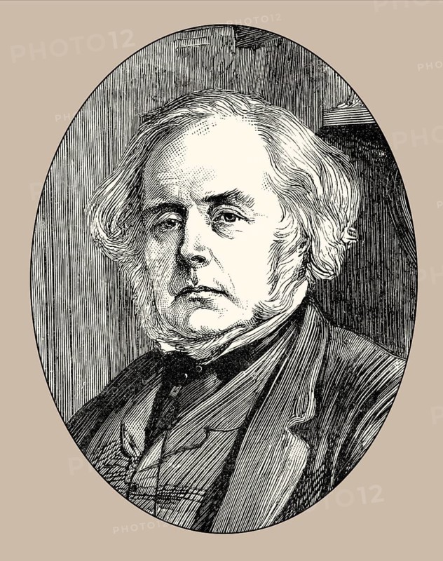 John Bright, 1811 - 1889, a British politician, Manchester Liberals