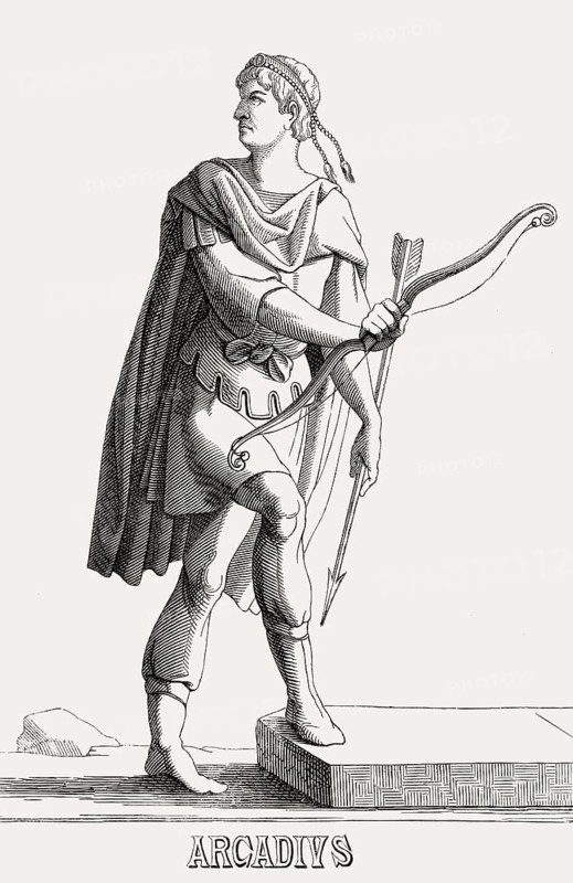 Arcadius, Flavius Arcadius Augustus, was Eastern Roman Emperor from 395 to 408