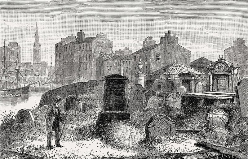 St Ninian's churchyard, Edinburgh, Scotland, 19th century