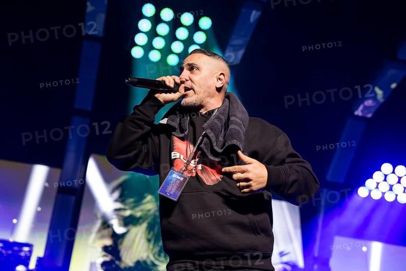Bushido (real name: Anis Mohamed Youssef Ferchichi) live on Alles wird gut - Tour 2026 at the Uber Arena in Berlin on 07/03/2026