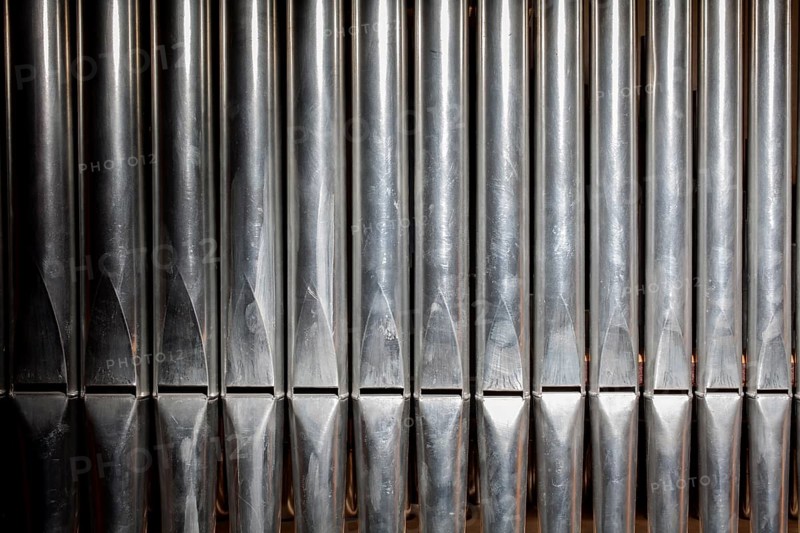 Pipes of an organ