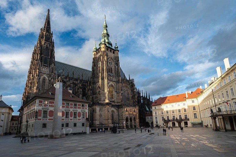 Sant Vitus Cathedral in Prague, Czechia