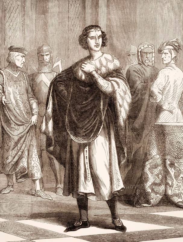 Felice Peretti di Montalto, later Pope Sixtus V, as an inquisitor general at Venice in 1557