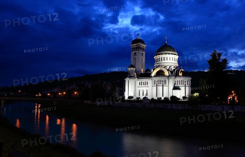 Romania, Orthodox Trinity Cathedral, Sfanta Treime in Sighisoara, German Sighi?oara, town in Mures district in Transylvania