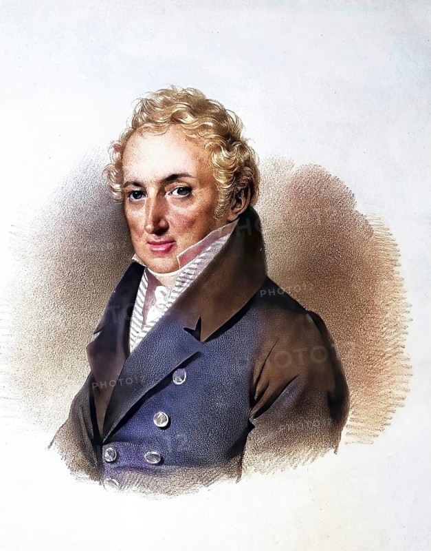 Ignaz Franz Moselle, from 1818 Edler von Mosel, (also Ignaz von Mosel, born 1 April 1772 in Vienna, died 8 April 1844 ibid.) was an Austrian composer, music writer and civil servant, Historical, digitally restored reproduction from a 19th century original, Record date not stated