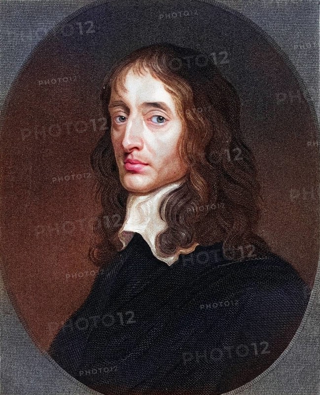 John Selden 1584-1654. legal antiquarian, orientalist and politician From the book Lodges British Portraits, 1823, Historical, digitally restored reproduction from a 19th century original, Record date not stated