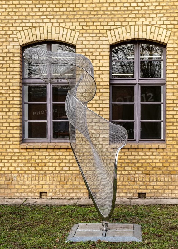 Berlin Spandau Citadel, modern metal sculpture, Berlin, Germany