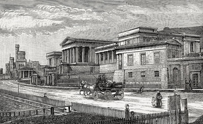 The Old Royal High School, Calton Hill, Edinburgh, Scotland, 19th century