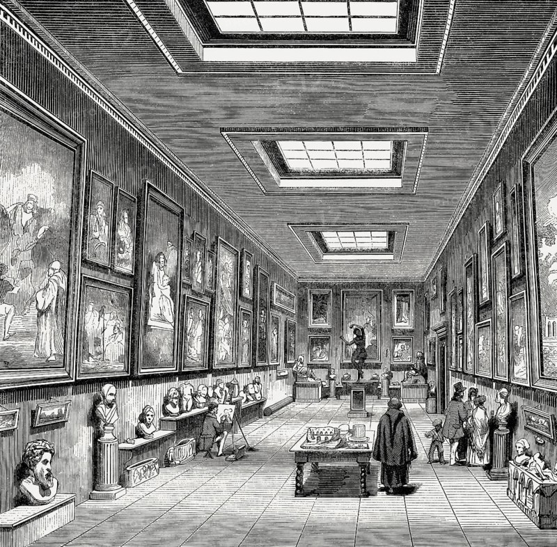 The Musée Granet, a museum in the quartier Mazarin, Aix-en-Provence, France