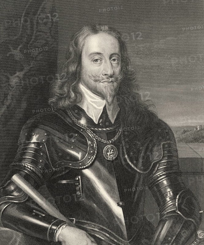 Karl I., 1600 - 1649, König von England, Schottland und Irland