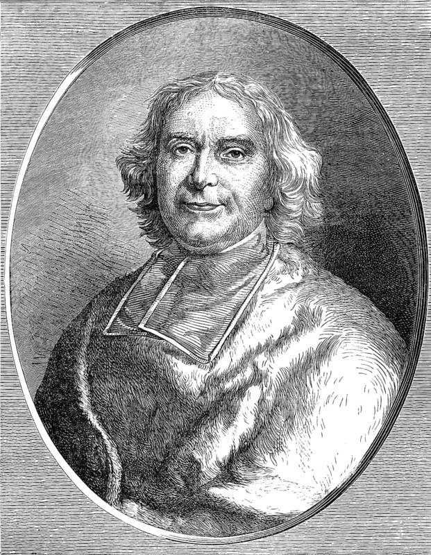 André-Hercule de Fleury, Bishop of Fréjus, 1653-1743, a French cardinal who served as the chief minister of Louis XV