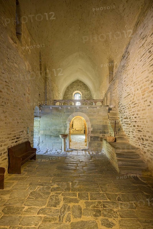 Empore, Prieuré de Serrabone, Boule-d'Amont, Département Pyrénées-Oriental, France