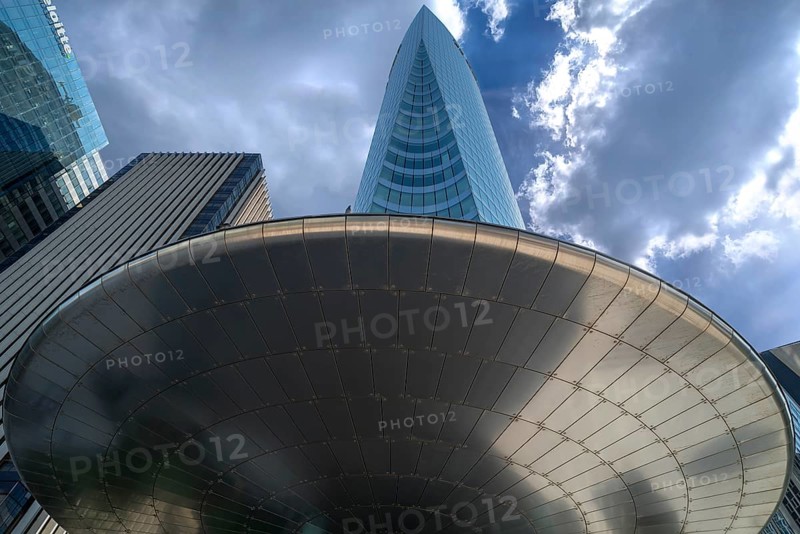 Modern office buildings, La Défence, the New High City District, the largest office district in Europe, Paris, France