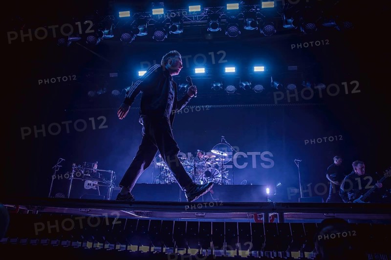 Singer Samuel David Carter from Architects live on European Tour 2026 in the Berlin Velodrome on 22.01.2026