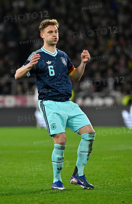 Joshua Kimmich GER (06) disappointed Football DFB International Germany GER vs Ghana GHA Friendly Test Match MHPArena, MHP Arena Stuttgart, Baden-Württemberg, Germany