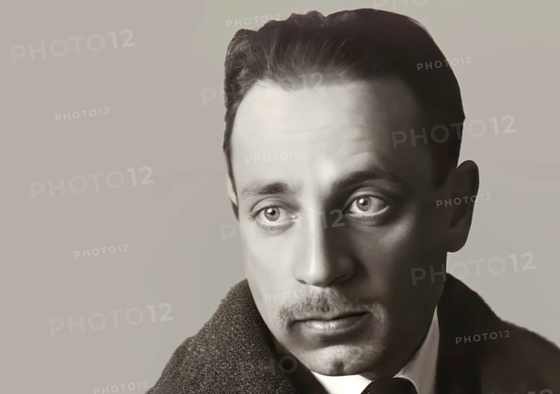 Portrait of Rainer Maria Rilke, 1875 – 1926, Austrian poet and novelist, digitally edited