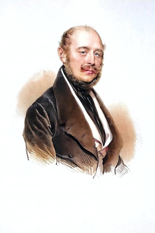 Count Erwein Damian Hugo von Schönborn (born 17 May 1812 in Vienna, died 12 January 1881 in Prague) was a large landowner and Imperial and Royal Chamberlain. Kämmerer, also hereditary member of the House of Lords of the Austrian Imperial Council since 1861, Historical, digitally restored reproduction from a 19th century original, Record date not stated