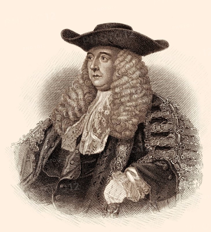 Charles Pratt, 1. Earl Camden, 1714-1794, englischer Rechtsanwalt, Richter und Whig-Politiker