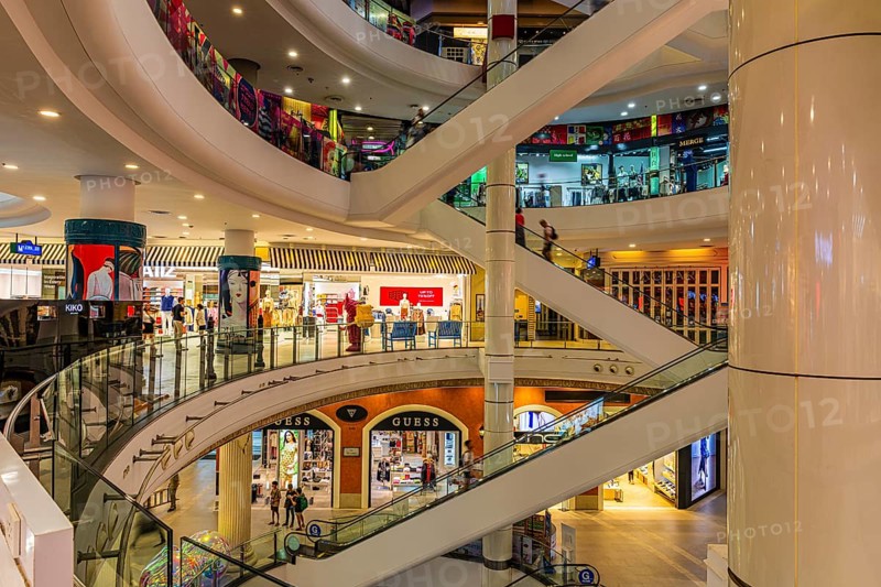Themed shopping mall, luxury stores, Terminal 21, Bangkok, Thailand's metropolis, Thailand