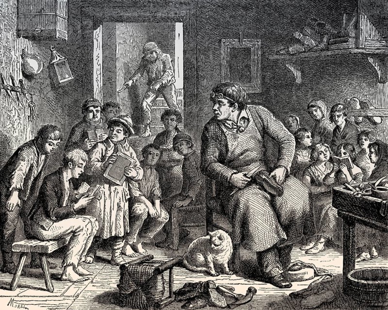 John Pounds, 1766 – 1839, a teacher responsible for the creation of the concept of Ragged schools