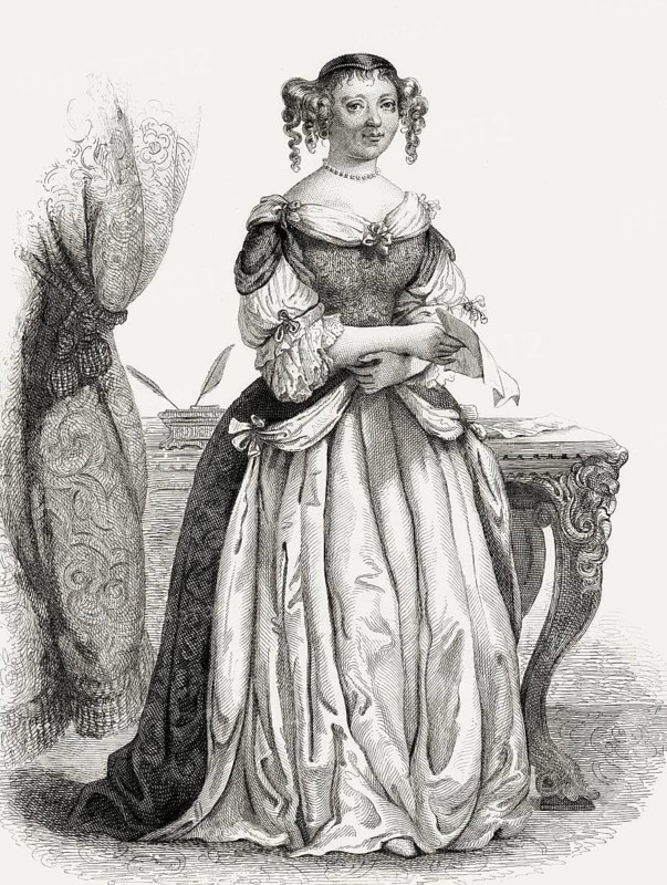 Marie de Rabutin-Chantal, marquise de Sévigné, also known as Madame de Sévigné or Mme de Sévigné, French aristocrat, digitally edited