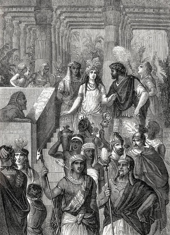 Wedding of Masinissa, c.238 BC – 148 BC, the first King of Numidia and Sophonisba, a Carthaginian noblewoman