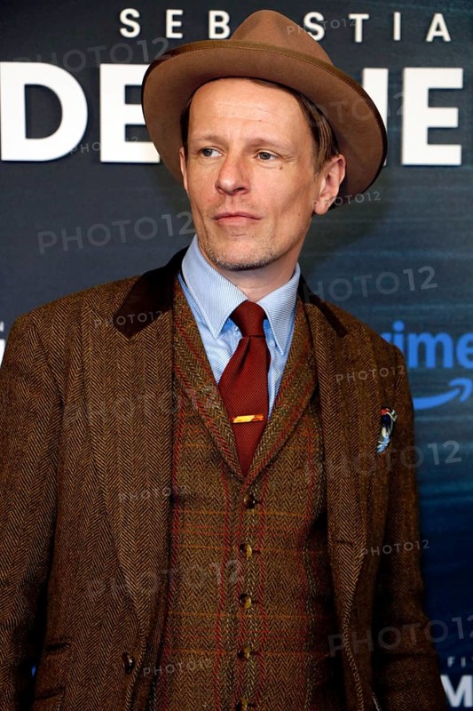 Alexander Scheer at the premiere of FITZEKS DER HEIMWEG at the Delphi Filmpalast in Berlin on 14 January 2025