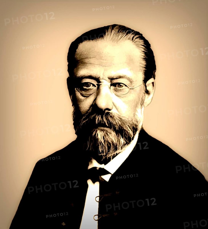 Bedrich Smetana, 1824 – 1884, Czech composer, digital edited according to a photograph
