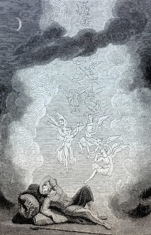 Jacob's Ladder, Book of Genesis, Old Testament, Hebrew Tanakh
