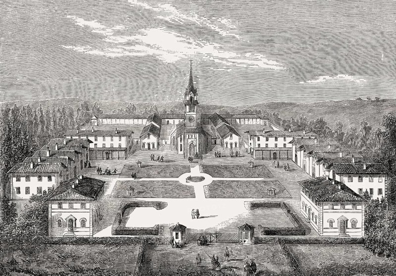 Mettray Penal Colony, Mettray, département of Indre-et-Loire, France, 1857