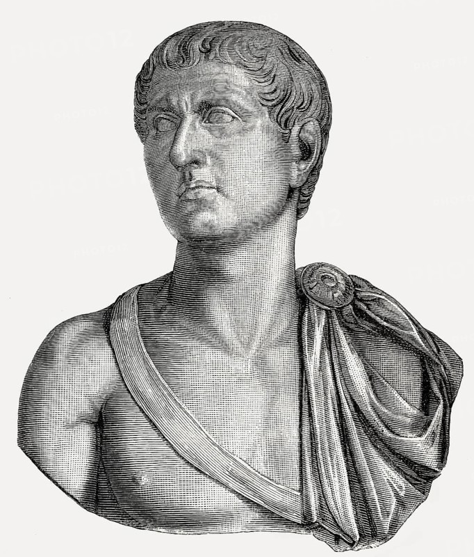 Germanicus Julius Caesar, 15 BC, AD 19, a prominent general of the early Roman Empire