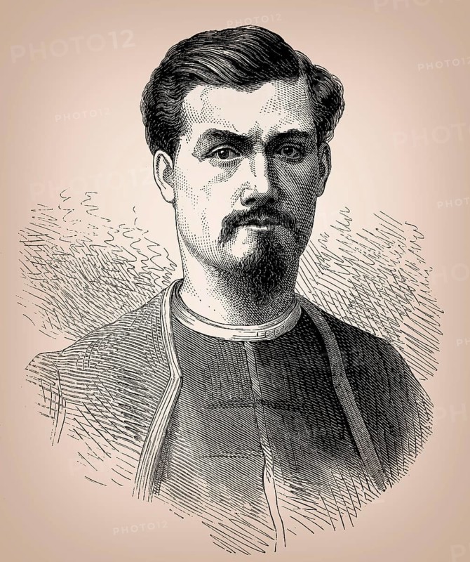 Déodat Gabriel Lejars, adjutant of Edmund Callier in the January Uprising, Poland, 1863