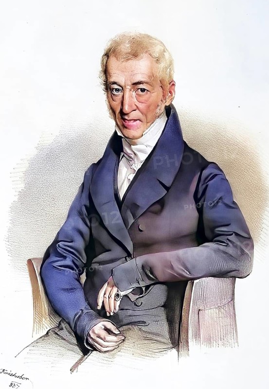Isaak Löw Hofmann, Edler von Hofmannsthal (born 10 June 1759 in Prostibor, near Pilsen (Bohemia), died 2 December 1849 in Vienna) was an Austrian merchant, Historical, digitally restored reproduction from a 19th century original, Record date not stated
