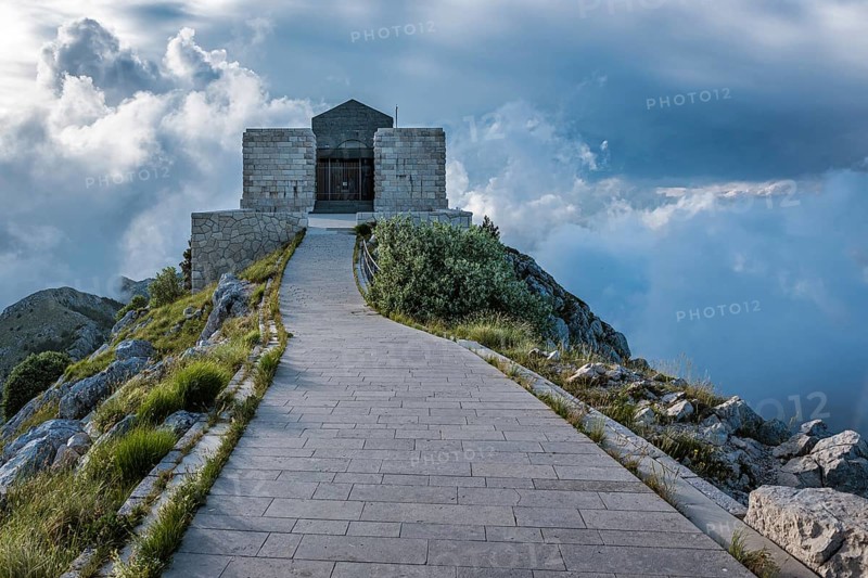 Mausoleum of Niegosz in Lovcen National Park, Montenegro