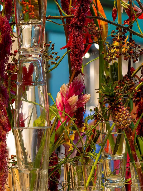 Artistic flower arrangements and decorations, German Floristry Championships, Berlin, Germany