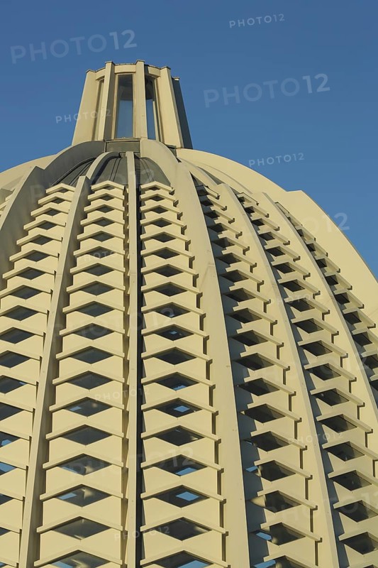 Baha'i Temple dome - house of worship, roof, structure, Bahai, Langenhain, Hofheim am Main, Taunus, Hesse, Germany