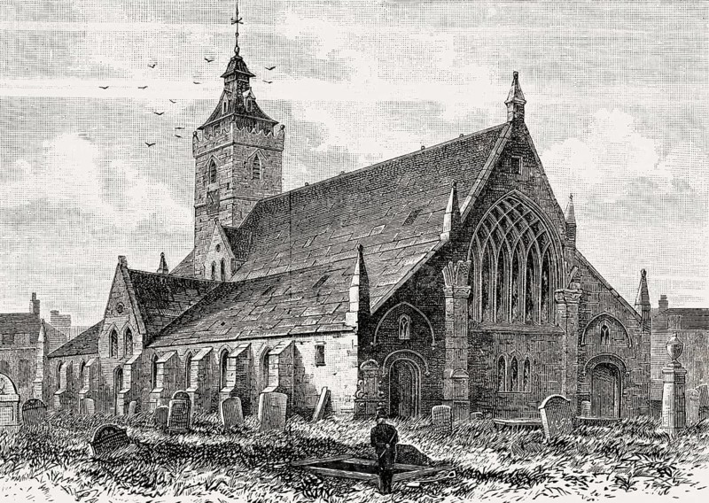 South Leith Parish Church, Kirk of Our Lady, 1820, Leith, Edinburgh, Scotland, United Kingdom