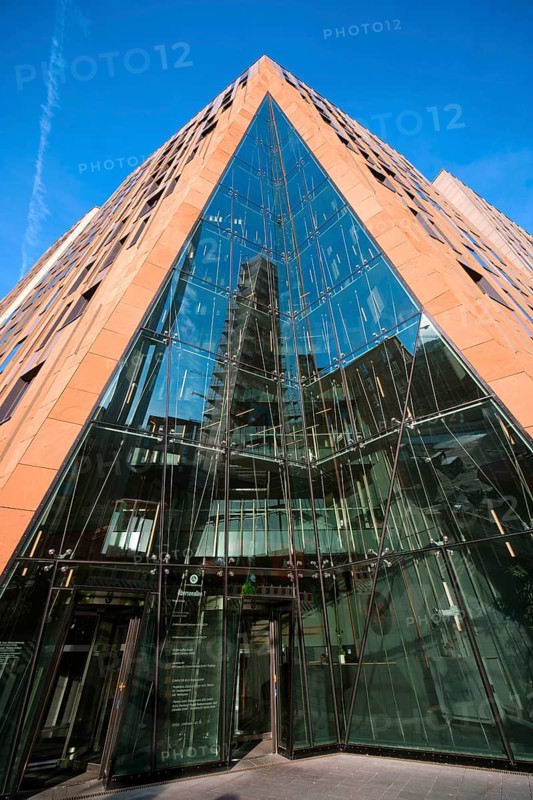 Modern office building, business centre, Überseeallee, Hamburg Hafencity, State of Hamburg, Germany