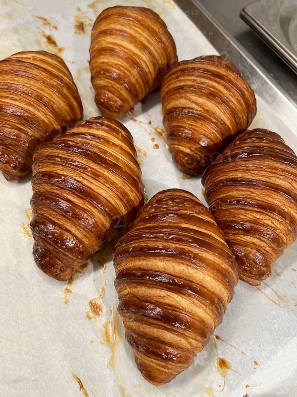Freshly baked croissants, Vienna, Austria