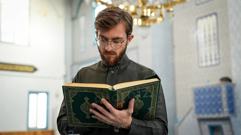 Muslims, elders and children, flock to mosques during the days of the month of Ramadan to worship their Lord, read the Qur'an, and perform the Taraweeh prayer in Gaziantep, Türkiye, March 5, 2026, Gaziantep, Gaziantep, Turkey