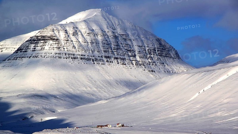 Iceland, winter landscape, Europe, Reykjavik