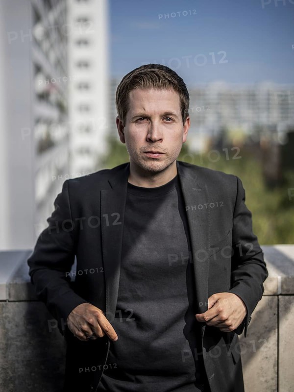 Kevin Kuehnert, SPD General Secretary, recorded in Berlin, 20/08/2024 during an interview
