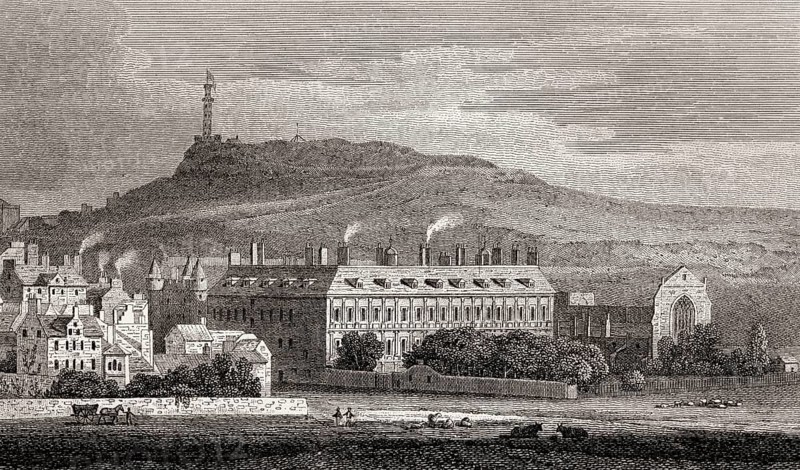 Holyrood Chapel, Edinburgh, Scotland, 17th century, Views in Edinburgh by J. & H. S. Storer