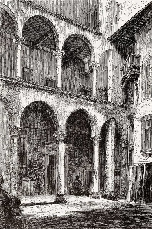 Palazzo Mattei di Giove, Rome, Italy, 19th Century