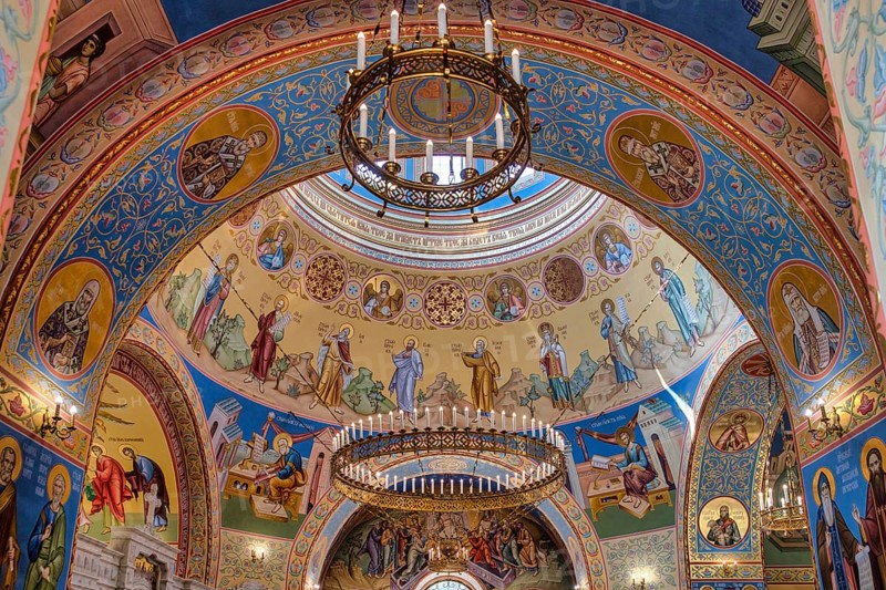 Church interior. Gelendzhik. Russia