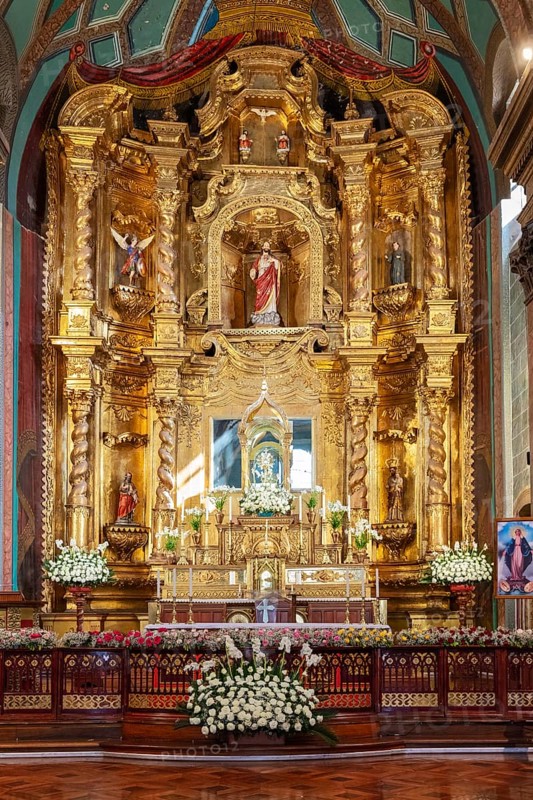 Iglesia la Compañía, Quito, Ecuador