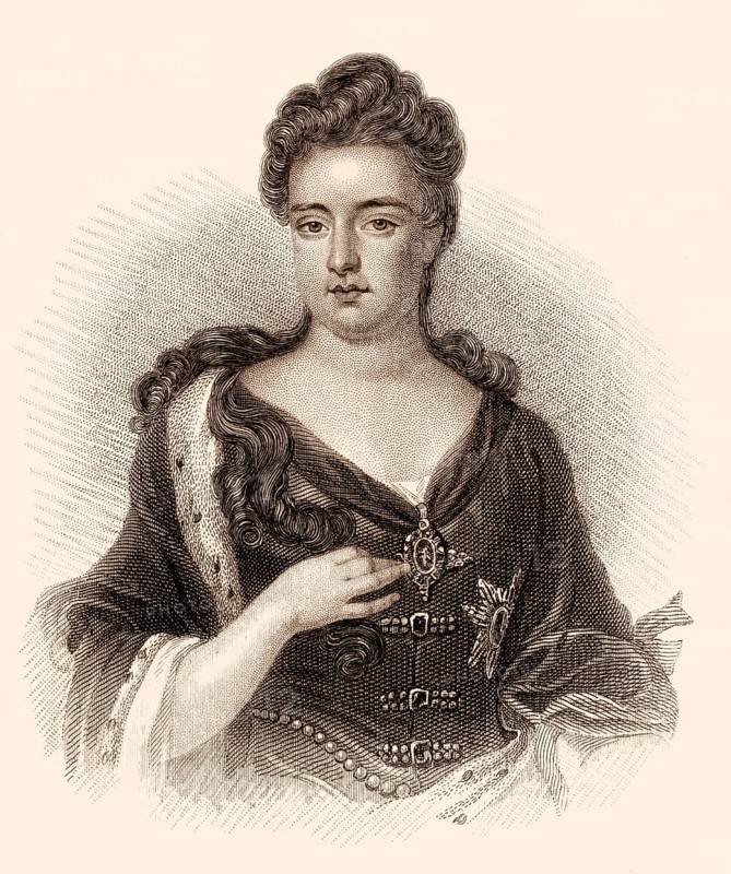 Anne, 1665-1714, Königin von England, Schottland und Irland