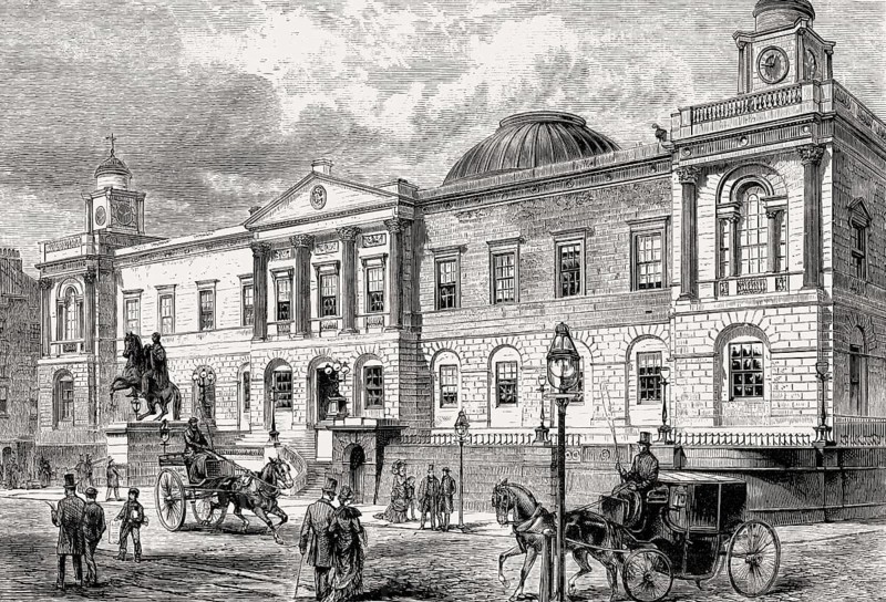 Register House, East End of Princes Street, Edinburgh, Scotland, 18th century